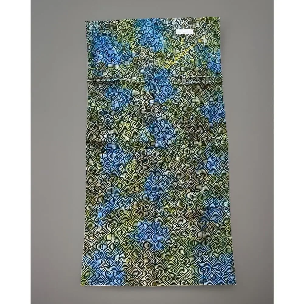 8 Batik Print Fabric Samples Lightweight Cotton 22